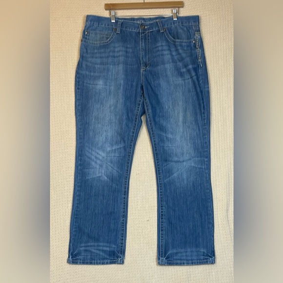 Cody James Denim Slim Straight Western Jeans Size 40 X 32 - Picture 2 of 11